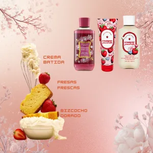 Set Bath and Body Strawberry